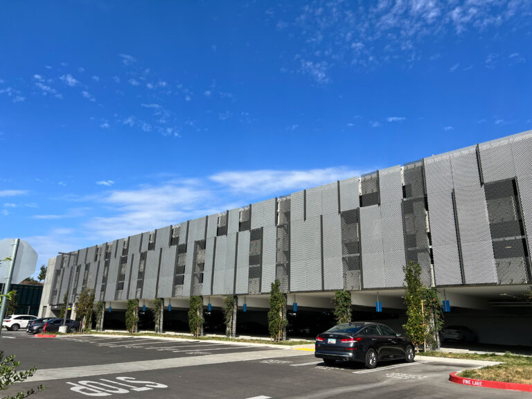 Illustration of Secure Parking Garage Design